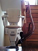 Silla sube escaleras flow instalada en Pozuelo de Alarcón