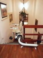 Silla subeescaleras flow instalada en Bilbao