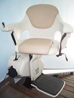 Silla elevadora levante instalada en un chalet adosado en Vitoria (álava)