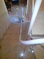 Silla elevadora Otto instalada en una vivienda unifamiliar de Valencia