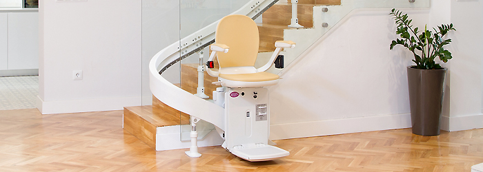 Silla salvaescaleras curva Curve