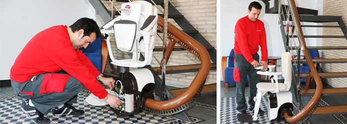 Servicio post-venta Sillas salvaesclaeras Vertitec